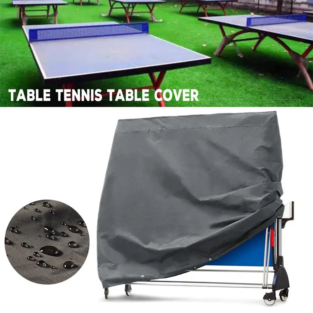 

NEW Table Tennis Table Cover UV Protection Waterproof Moisture Proof Dust Cover Ping Pong Table Canopy Outdoor Protective Cover