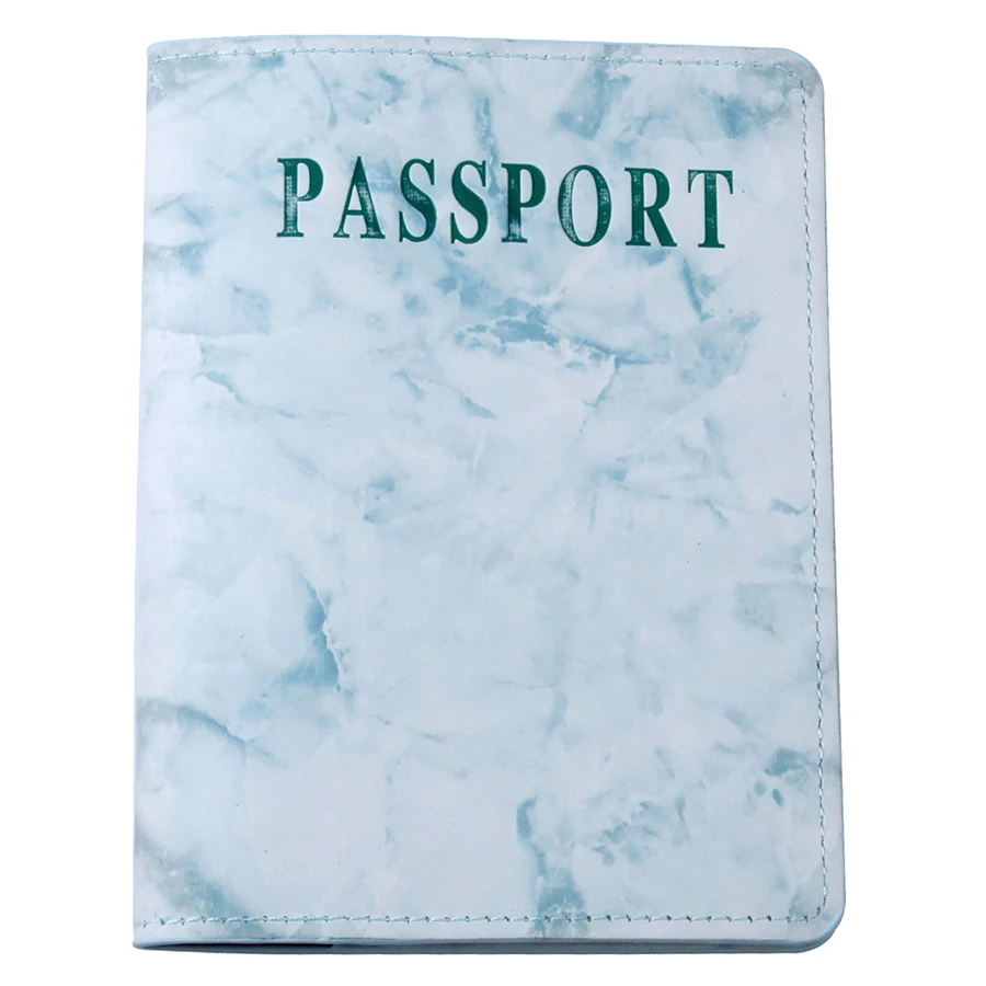 Каменный узор, Обложка для паспорта, чехол для карт, для женщин и мужчин, для путешествий, кредитный держатель для карт, для путешествий, ID& docts, для мужчин, t, держатель для паспорта, CH13 - Цвет: Blue