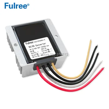

24V 36V 48V 60V 72V 84V to 12V 5A 10A 15A 20A DC DC Buck Power Converter Step Down Voltage Module with ACC Enable Cable