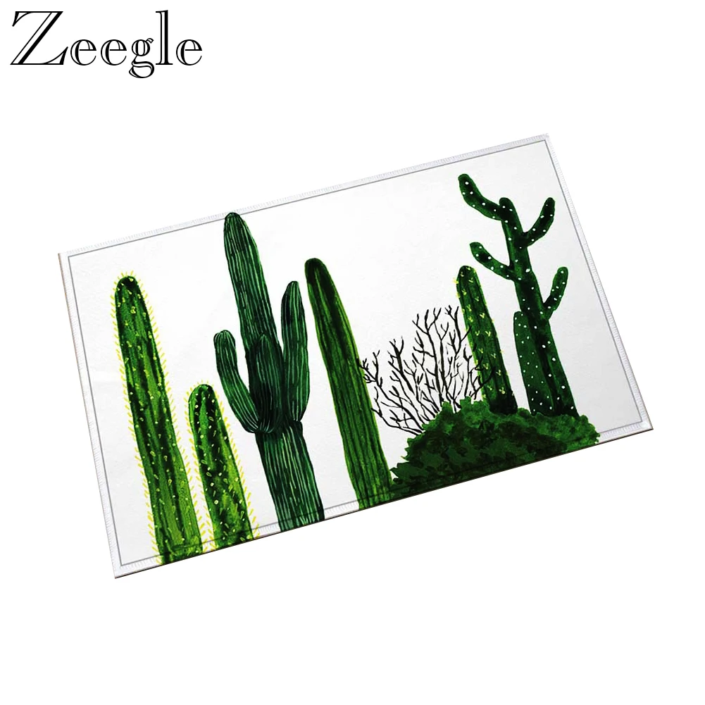 Zeegle Напольный Коврик противоскользящий кухонный ковер ванная комната коврик моющийся коврик для помещений уличный Коврик Гостиная Впитывающий Коврик коврик для ног