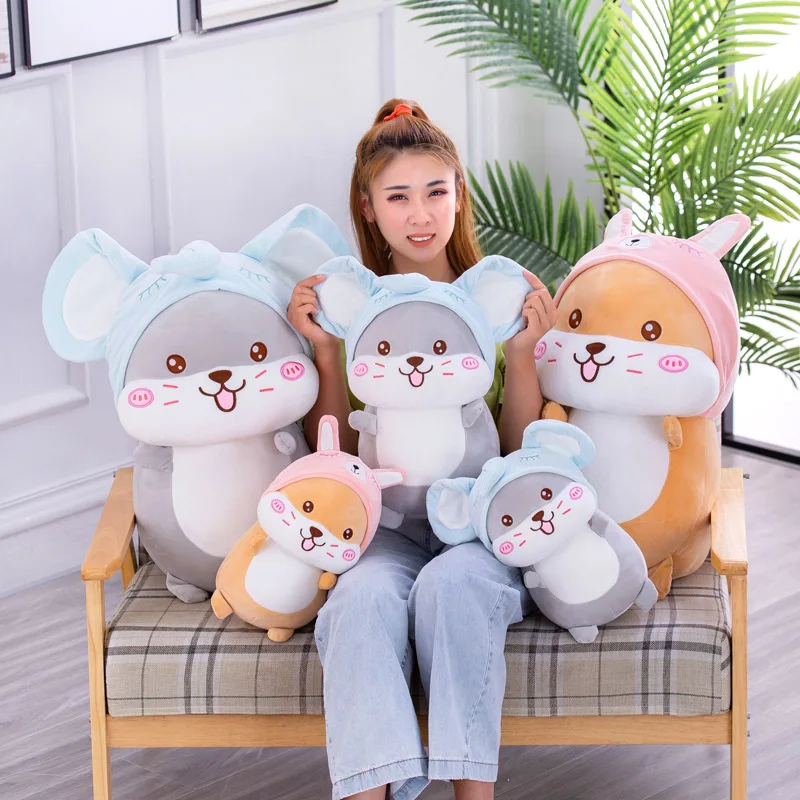 RASABOX-мягкие животные и мишки тедди маленький хомяк детская утешительная плюшевая