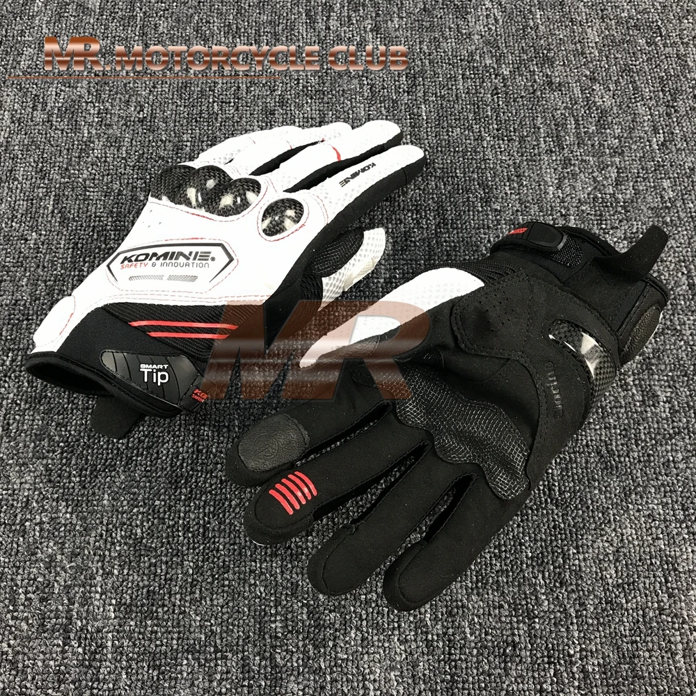 Новинка! KOMINE GK-167 спортивные перчатки из углеродного волокна для горного велосипеда