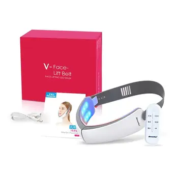 

V Face Lifting Instrument Masseter Double Chin Removal Color Lift Skin V Care Line Tightening Belt Face Light Skin D8U6