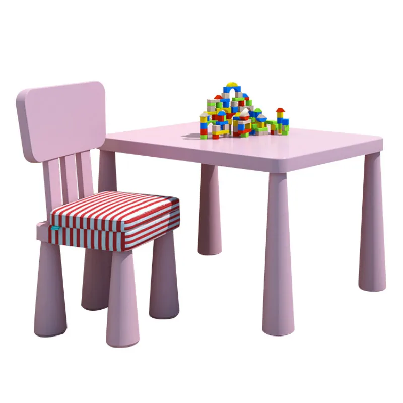 

Use children's tables and chairs Kindergarten tables and chairs baby learning table home writing table toy table