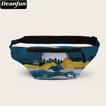 

Deanfun Fanny Packs Nature Printing Chest Bag Women Fashion Waist Bag Gift D18050