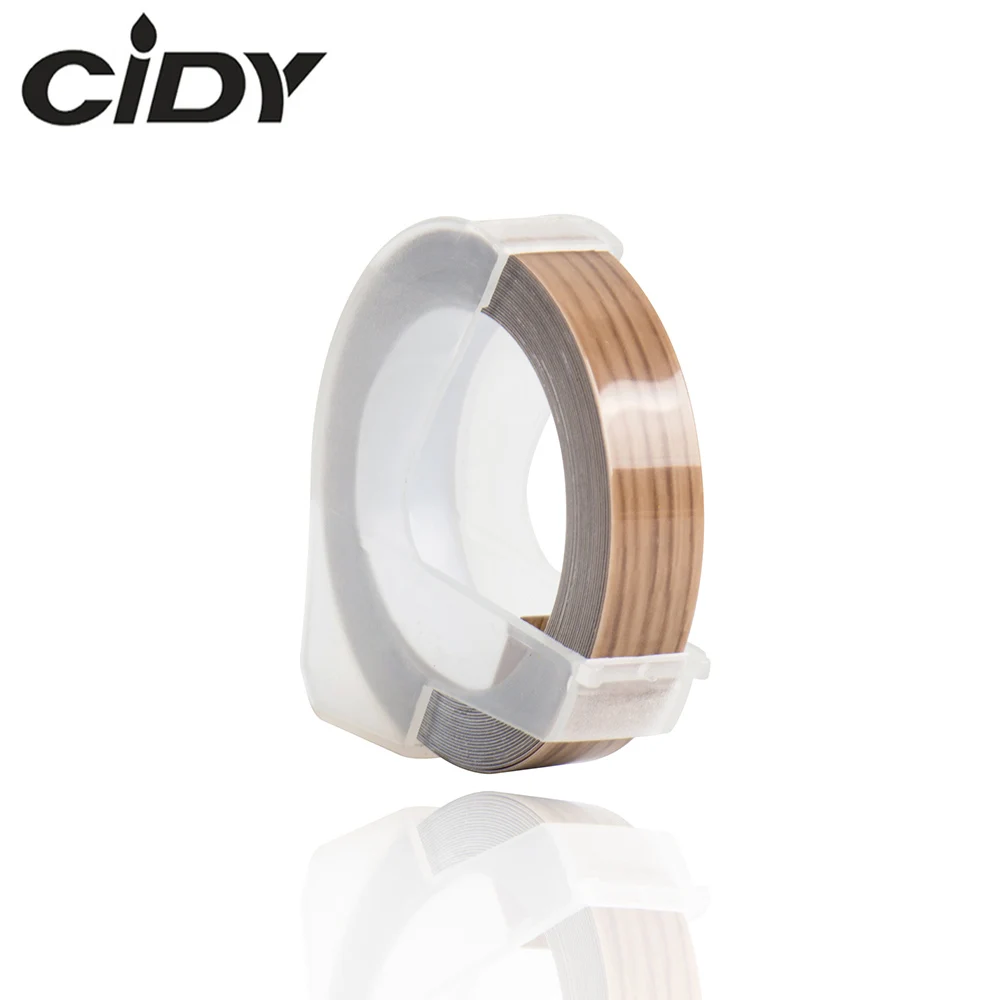 CIDY 1 шт. цвет древесины совместимый с DYMO 1610 12965 1880 изготовитель этикеток 3D