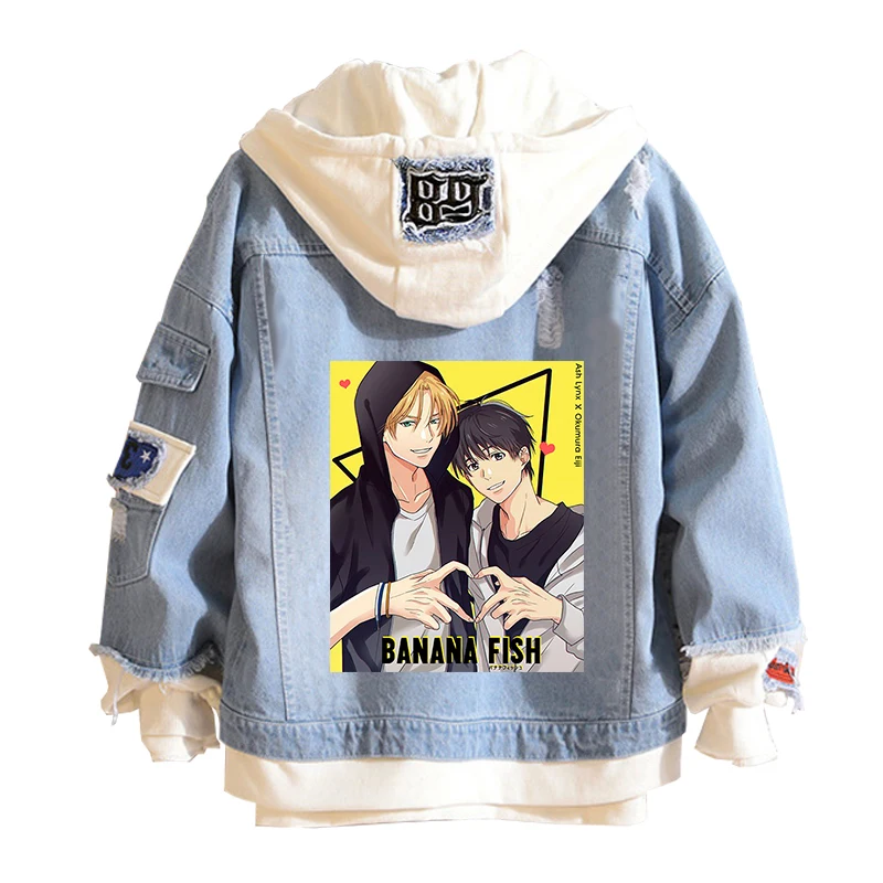 Banana Fish Aslan Jade Callenreese Cosplay Hoodie Ash Lynx