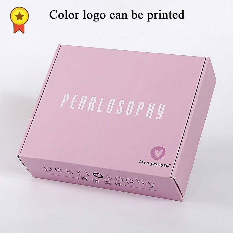 Упаковочная коробка заказной печати логотипа подходит для одежды аксессуары шарф парики упаковка подарочная коробка