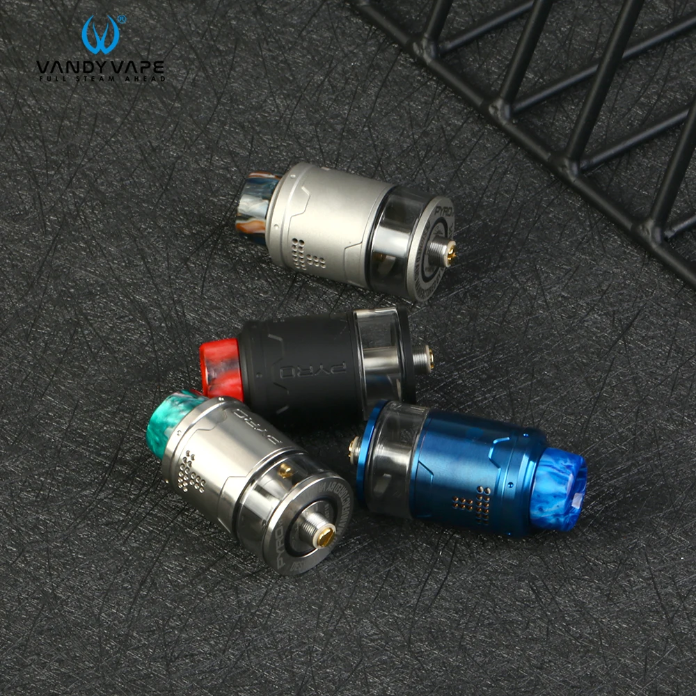 Оригинальный Vandy Vape Pyro V3 RDTA вейп 4 мл/2 мл электронная сигарета распылитель для 510