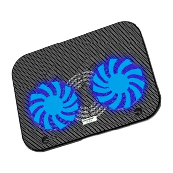 

Colorful Laptop Cooling Pad 2 Air Fan Low Noise USB Powered Computer Notebook Cooler Stand