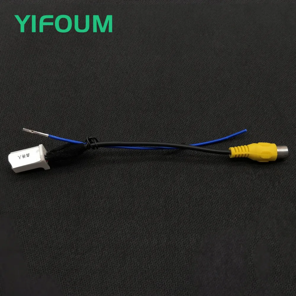 Оригинальный видеовход YIFOUM 8Pin переключатель реверсивная камера RCA адаптер