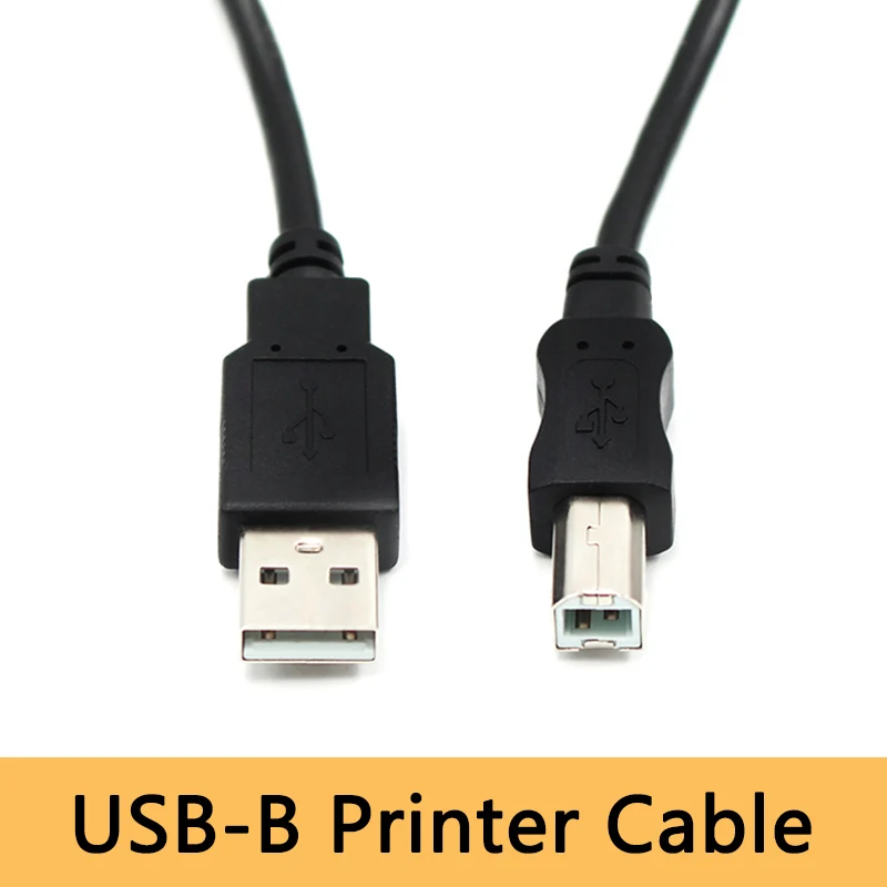 Кабель для принтера USB B кабель 2 0 типа A папа сканер копировальный сканер|Кабели