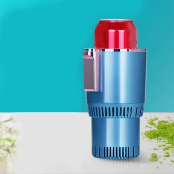 

Smart Car with Temperature Digital Display PressHot and Cold Cups, Home Office Heating and Cooling Cups