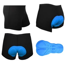 Men/Women Cycling Shorts Cycling Underwear Pro 5D Gel Padded Shockproof Black Cycling Underpant Bicycle Shorts Bike Underwear