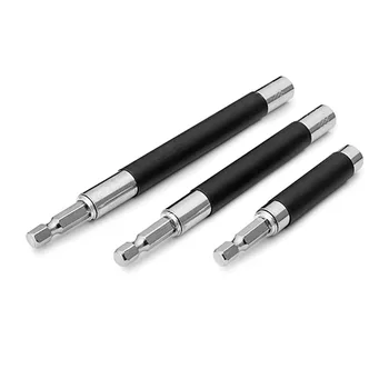 

3pcs/set 80/120/140mm 1/4 Inch Hex Magnetic Screwdriver Bit Holder Socket Extension Bar Screwdriver Extension Handle Accessories