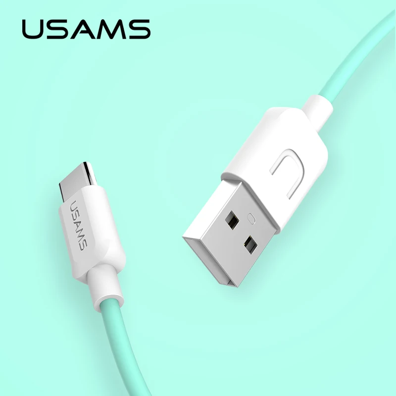 USAMS 5 шт./лот 0,25 м usb type C кабель для зарядки type-C для Samsung Galaxy S8 S9 Xiaomi mi8 Oneplus 6t USB C кабель для зарядного устройства