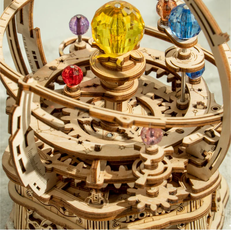 Robotime Rokr Music Box 3d Wooden Puzzle Game Assembly Model Building Kits Toys For Children Kids Birthday Gifts Amk51 Model Building Kits Aliexpress