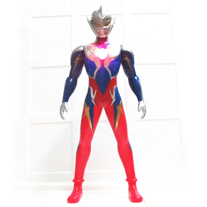 

Genuine Chinese Superman Ott Vine Toy Dragon Superman Shining Sound Making Movable Joint Boy Toy