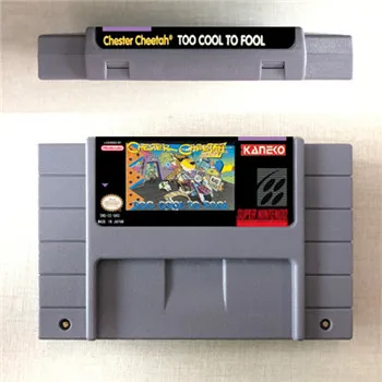 

Chester Cheetah Too Cool to Fool - Action Game Card US Version English Language