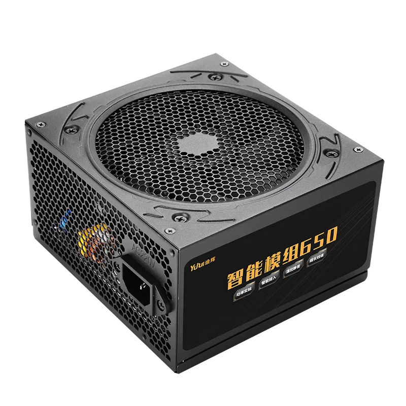 Блок питания для Sama Yuhui Smart Module 750/650 ATX 12V игровой бесшумный источник питания 600 W/500 W источник питания CTX-600-F ATX340-T
