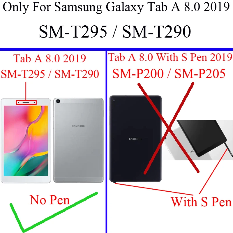 Защитная пленка для экрана из закаленного стекла для samsung Galaxy Tab A 8,0 SM-T290 SM-T295