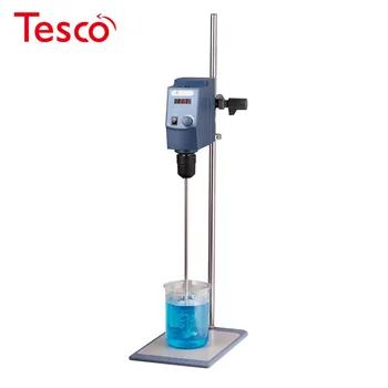 Best OS20-S Full Set Digital 20L Overhead Stirrer 100-240V 50/60H 50-2200RRM Laboratory Experiment Stainless Steel Mechanical Stirrer