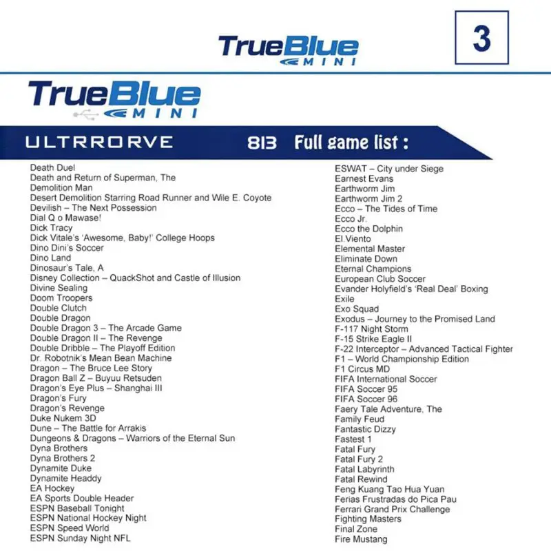 Игровой стержень usb-хаб, игровой аксессуар True Blue Mini-Ultradrive PackMini Electronic Games