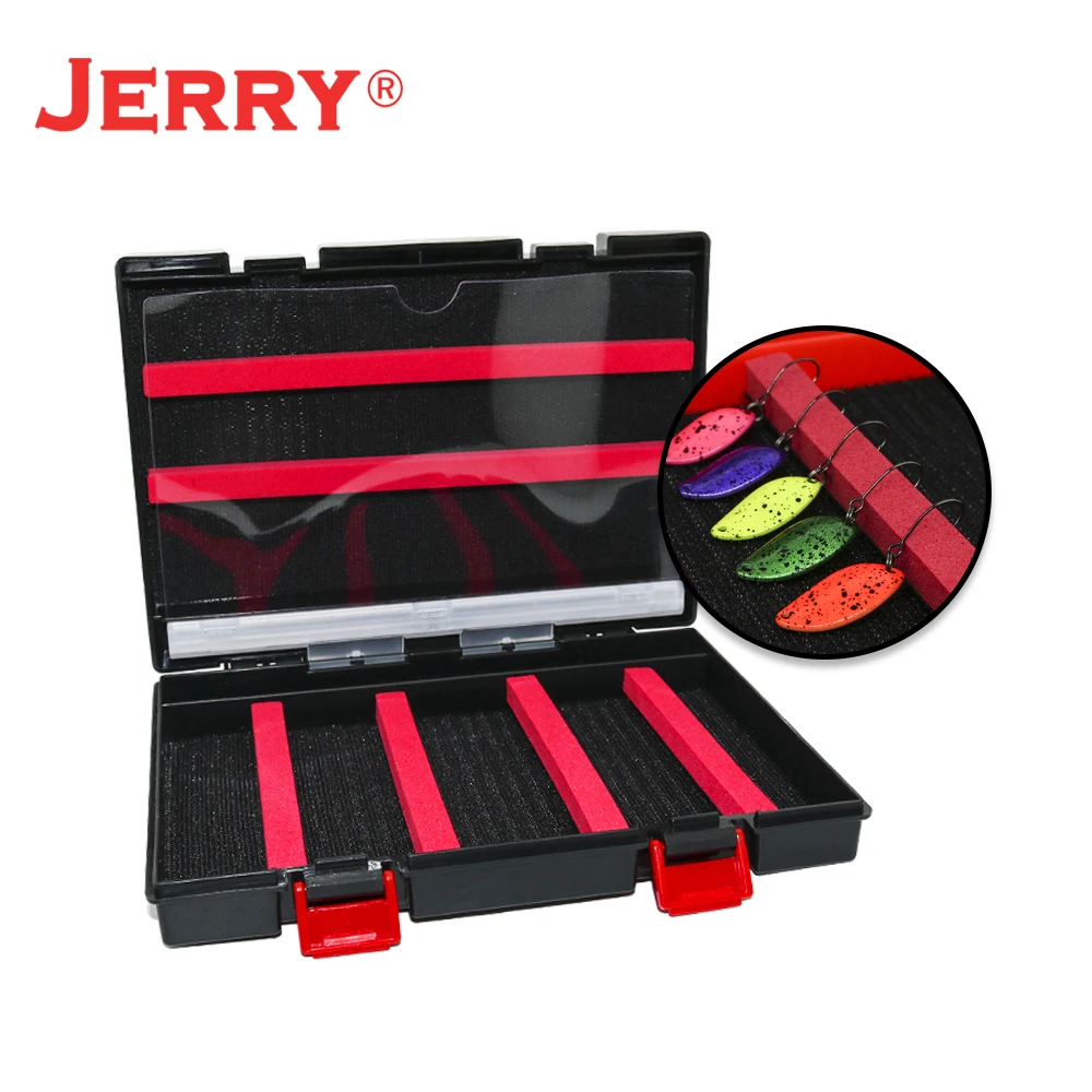 Jerry Area Trout Fishing Spoon Lure Tackle Box Spinner Bauble Glitter Metal  Bait Accessory