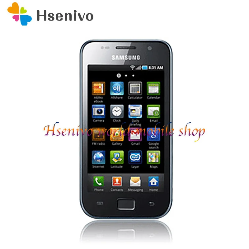Samsung I9003 Galaxy SL Мобильный телефон Android 4 Гб rom Wifi gps четырехъядерный 4," сенсорный экран мобильный телефон