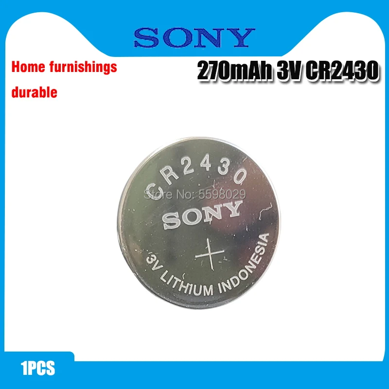 Suri offset Seizoen Originele Sony CR2430 Knoopcel Batterij 3V Lithium Batterijen Cr 2430 Voor  Horloge Afstandsbediening Speelgoed Computer Rekenmachine  Controle|Knoopcelbatterijen| - AliExpress