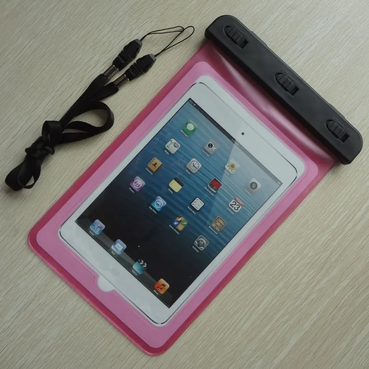 Прямая поставка универсальная водонепроницаемая сумка, ПВХ iPad Мини водонепроницаемая сумка Пляжная купальная Горячая пружина игра фотосессия