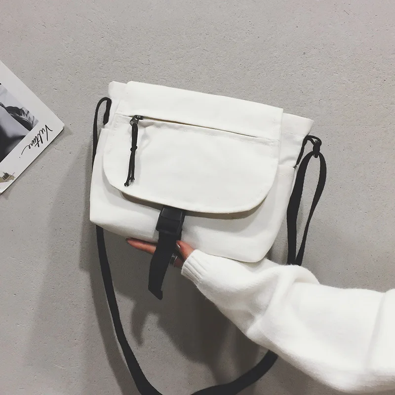 Популярная в японском стиле Холщовая Сумка INS Fresh college женская сумка на плечо Harajuku дорожная маленькая сумка на плечо от производителя Di