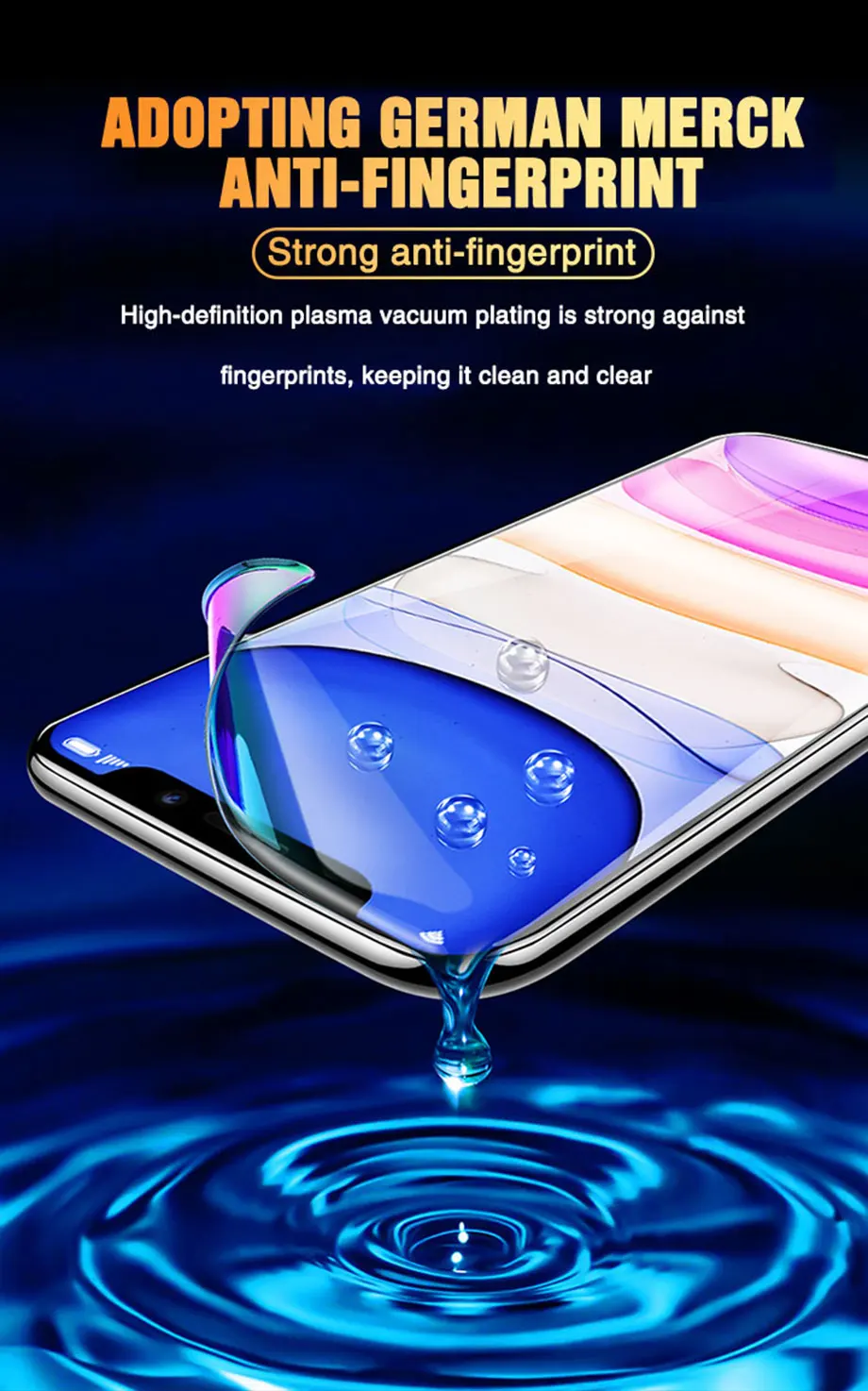 Hydrogel Film Screen Protector For iPhone 11 12 Pro X Xr XS Max Soft Protective Film For iPhone SE 6 7 8 Plus Screen protector phone screen cover