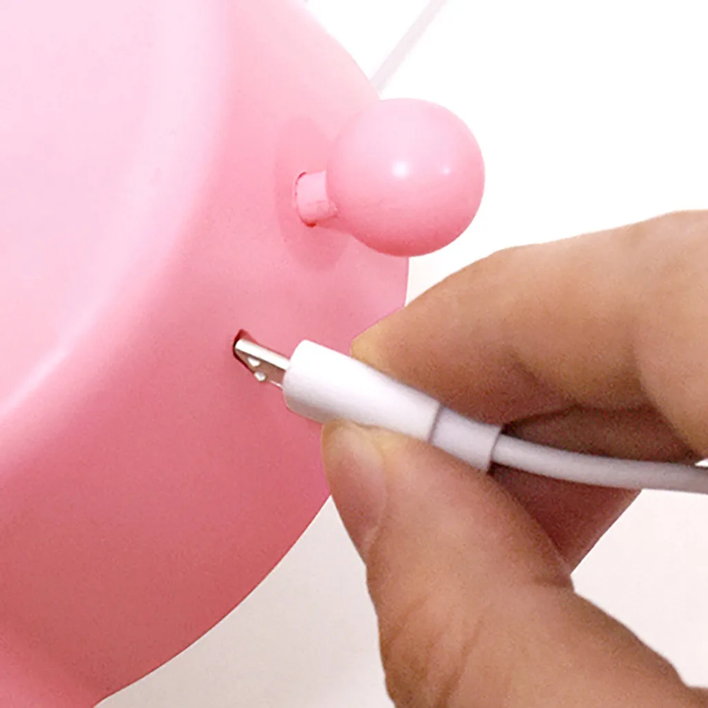 Мультяшный будильник с USB зарядкой светильник милая свинка часы управлением