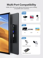 EVICIV 15.6" Touch Screen Portable Monitor 1920*1080 2000:1 USB C HDMI/DVI/VGA With VESA Second Display Wall Mountable For Game - Image 2