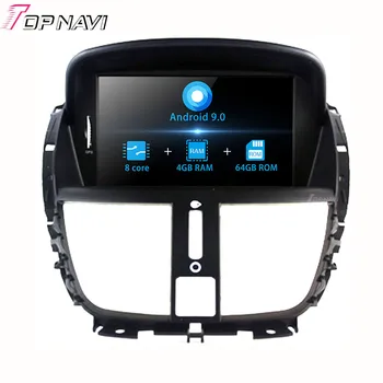 

7 Inch Android 9.0 Car DVD Multimedia player GPS Navigation For Peugeot 207 2007-2014 Car Radio Stereo map 2 din Autoradio