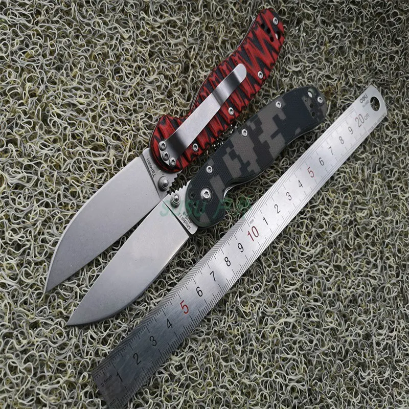 

EF AUS-8 Tactical Folding Knife G10 Handle Survival Outdoor Camping Portable Combat Knives EDC Hunting Multi Tools RAT Model 2