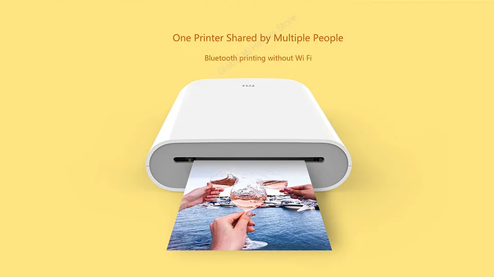 mini pocket thermal printer Global Version Xiaomi Printer Photo Mini Printer Mijia AR Pocket Printer Portable With DIY Share 500mAh picture pocket printer portable smartphone photo printer