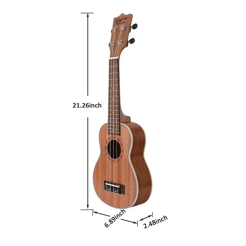Hricane Spring 21 Inch 15 Frets Ukulele Guitar Soprano Sapele Rosewood 4 Strings Hawaiian Guitar Musical Instruments Gig Bag Ukulele Aliexpress