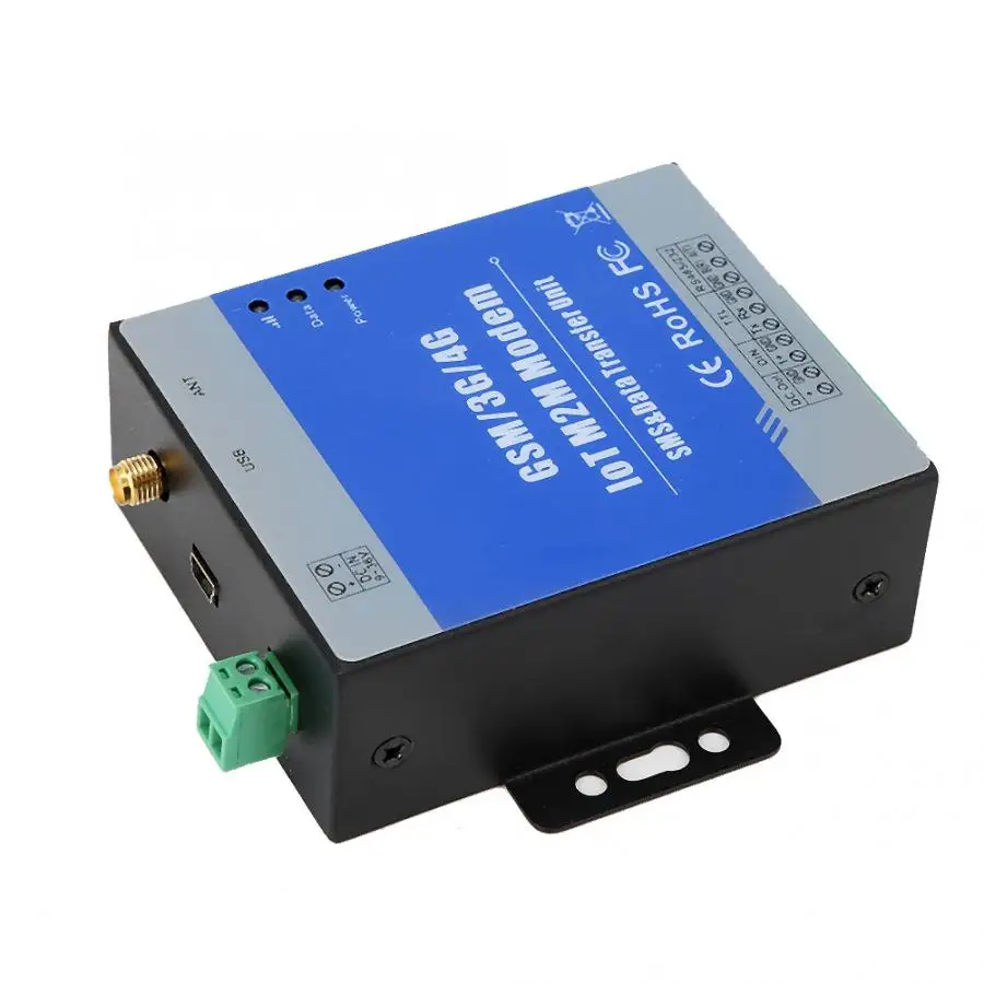 D223 GSM/GPRS RS485 последовательный порт для GPRS IOT M2M модем Прозрачная передача сообщений SMS DTU 100-240 В