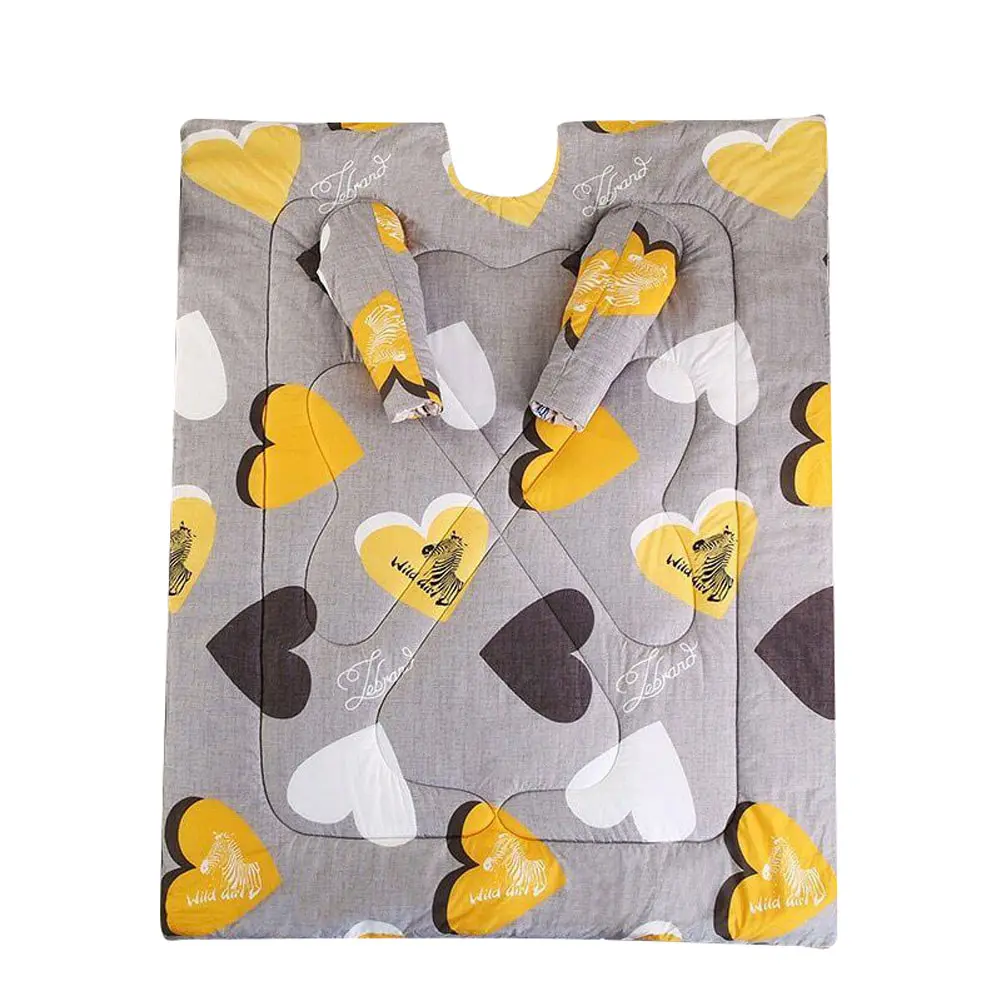 

Lazy Wearable Sleeping Quilt Blanket with Sleeves Thick Warm Winter Home Bedding PI669
