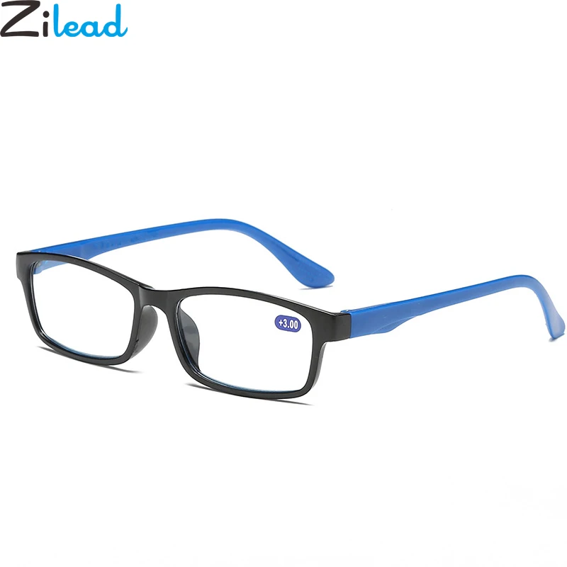 Zilead анти голубой свет очки для чтения сверхлегкие прозрачные линзы для дальнозоркости очки для мужчин женщин очки для дальнозоркости