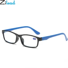 Zilead анти голубой свет очки для чтения сверхлегкие прозрачные линзы для дальнозоркости очки для мужчин женщин очки для дальнозоркости