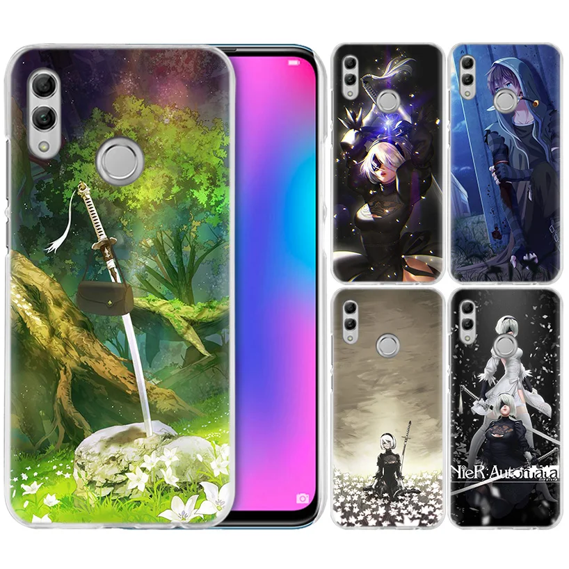 

Nier Automata Case for Huawei Honor 8X Y9 20 9 10 Lite Play 8C 8A Pro V20 20i Y6 Y7 Y5 2019 Hard PC Anime Phone Cover Funda Capa