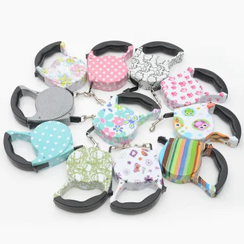 

5M Long Colorful Retractable Dog Leash Extending Puppy Walking Leads Pet Dog Running Leashes Hands Freely Great for Walking Dog