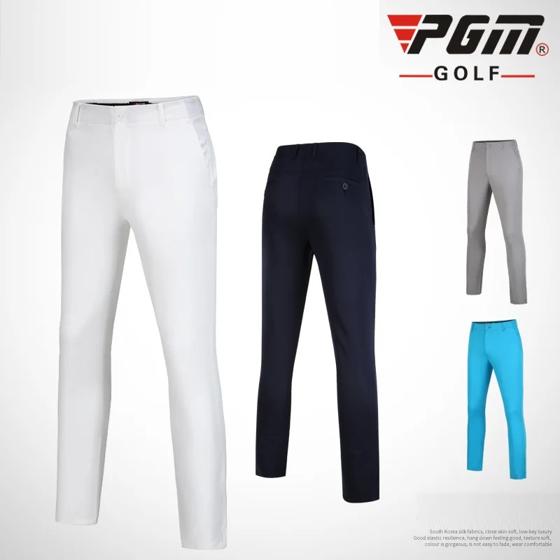 PGM 2020 New Autumn Golf Pants Men High-elastic Outdoor Sports Trouser Men's Elastic Waist Breathable Comfortable Golf Pants