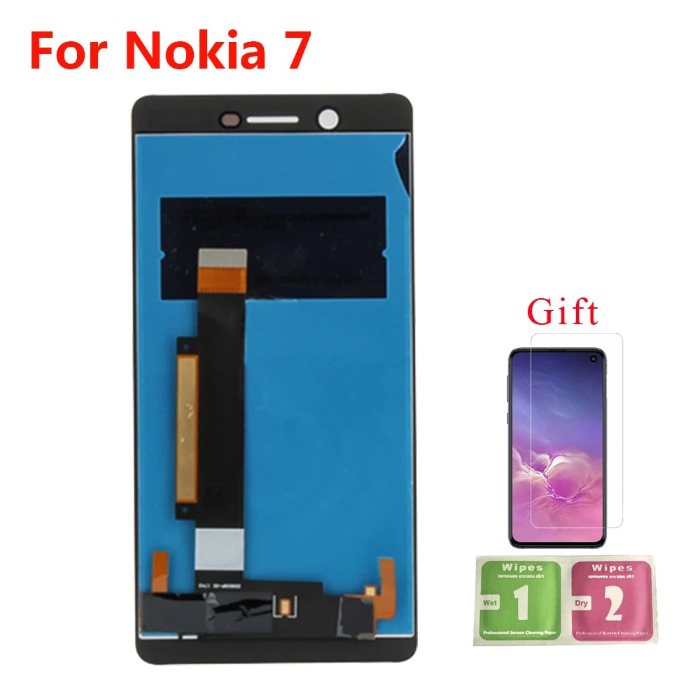 6&quot LCD For Nokia 7/ N7 TA-1062 TA-1046 TA-1055 Display Touch Screen Replacement 7 | Мобильные телефоны и аксессуары