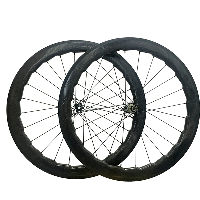 

Dimple Disc Brake Carbon Wheels 58mm Clincher Carbon Bike Wheel 700C Cyclocross Wheel 240s Disc Hub