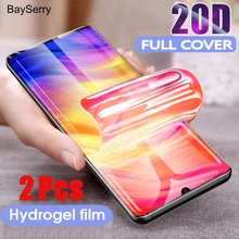 Гидрогелевая пленка для Xiaomi Redmi Note 9 8 7 K20 K30 Pro 8T 9S защитная экрана Mi