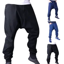 Laamei мужские повседневные спортивные брюки с низкой талией, одноцветные штаны в стиле хип-хоп, Мужские штаны для бега с эластичной резинкой на талии